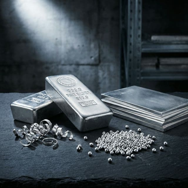 Техническое серебро и сплавы
