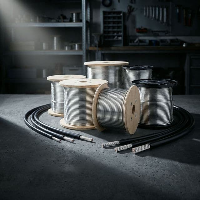 Серебряная проволока и провода