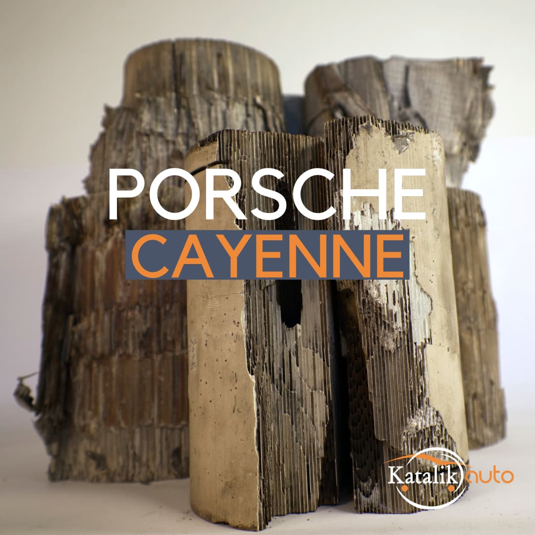 Фото катализатора с Porsche Cayenne