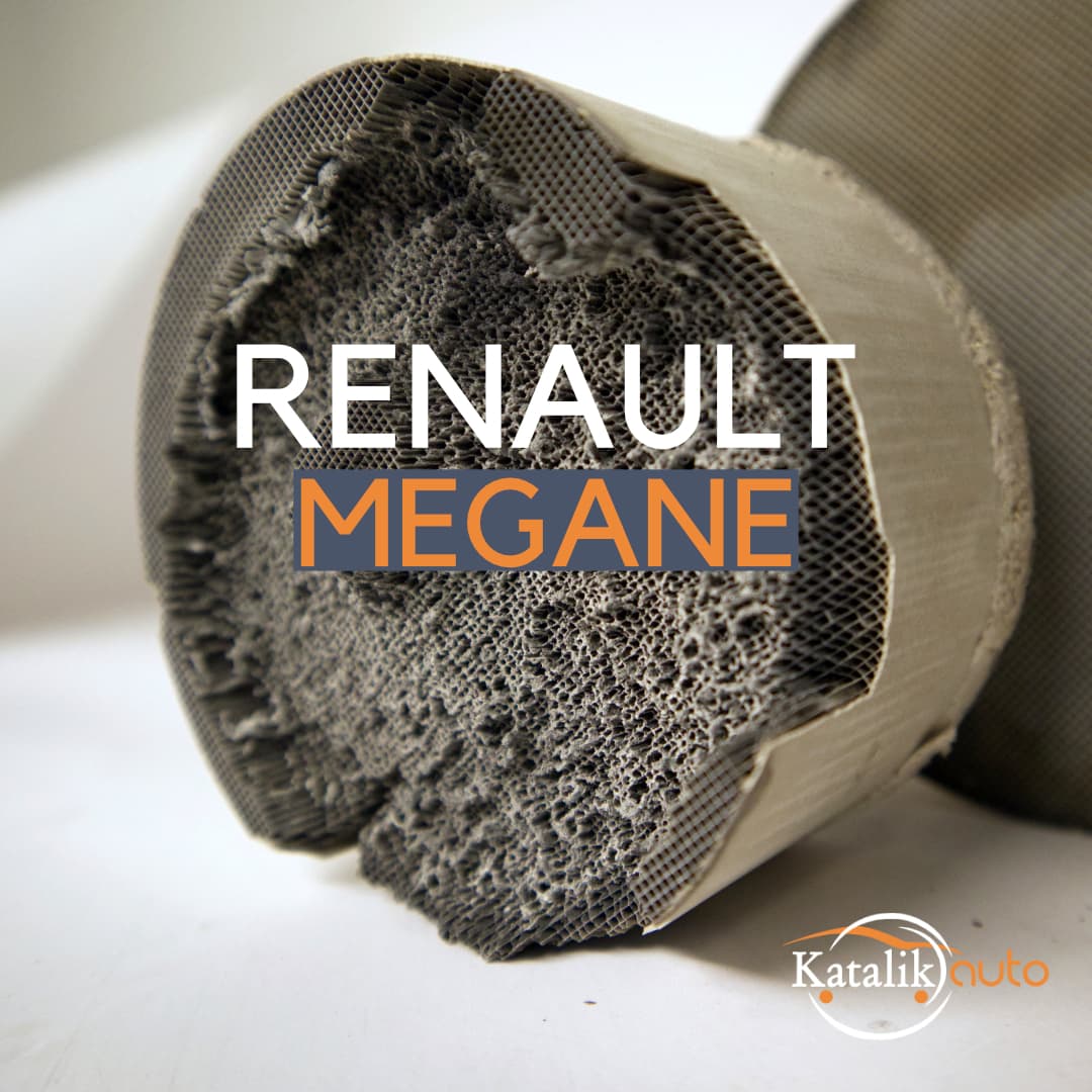 Фото катализатора с Renault Megane