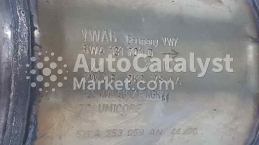 Катализатор от Audi, Skoda, Volkswagen, Seat 5WA131701D / 2K0178AA