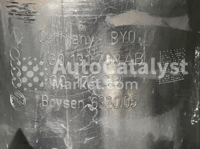 Катализатор от Audi, Volkswagen 4G0131703AB