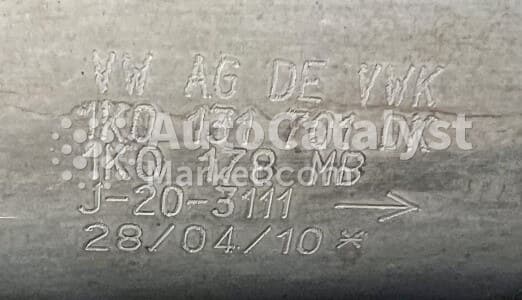 Катализатор от Audi, Skoda, Volkswagen 1K0131701DK / 1K0178MB