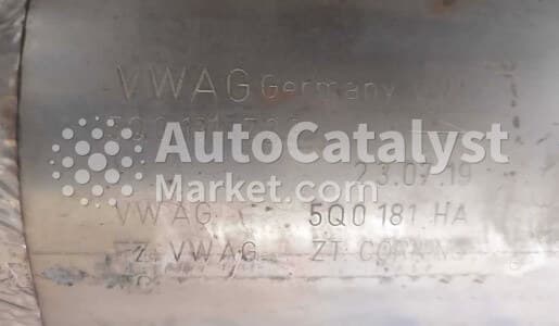 Катализатор от Audi, Volkswagen 5Q0131723 / 5Q0181HA (Single)