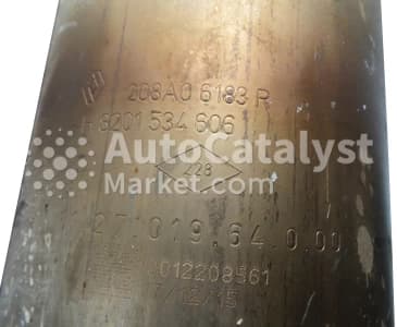Катализатор от Renault 208A06183R / H8201534606 (CERAMIC+DPF) №5