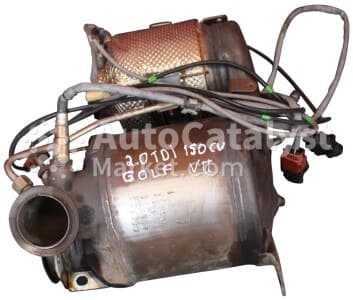 Катализатор от Audi, Skoda, Volkswagen 04L131723AQ / 5Q0166AC / 5Q0181AB / 04L131606F (METAL)