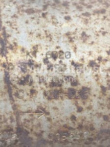 Катализатор от Mercedes-Benz KT 6020 №7