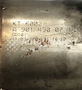Катализатор от Mercedes-Benz KT 6002 №10