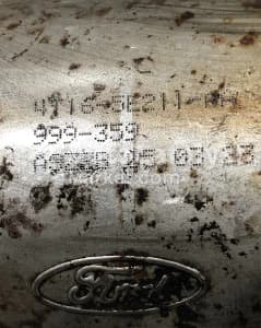 Катализатор от Ford 4T14-5F297-BA / 4T16-5E211-AA №3