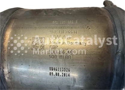 Катализатор от Audi, Volkswagen 04L131602C / 04L131765H / 5Q0181BB / 5Q0166AB (METAL+DPF) №3