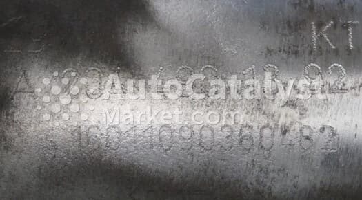 Катализатор от Mercedes-Benz KT 1242 + PF 0029 (CERAMIC+DPF)