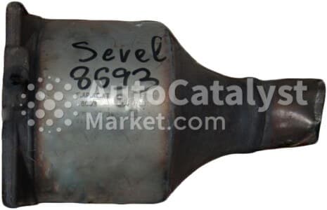 Катализатор от Peugeot, Fiat, Citroën, Lancia 8693 (CERAMIC) №3