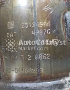 Катализатор от General Motors 25194986 №4