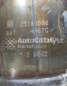 Катализатор от General Motors 25194986