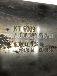 Катализатор от Mercedes-Benz KT 6009