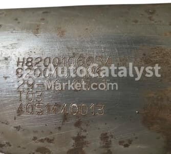 Катализатор от Renault H8200106634 / 8200452186