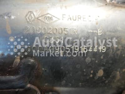 Катализатор от Renault C 361 (CERAMIC+DPF)