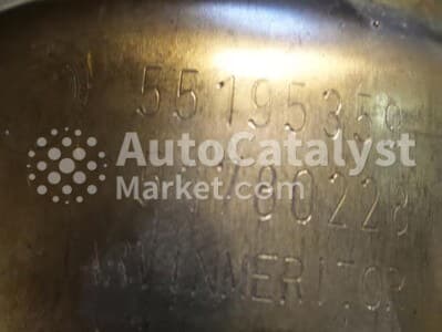 Катализатор от Alfa Romeo 55195359 / 51780228 №10
