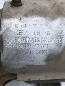 Катализатор от Geely 01603286 (Type 3) №7