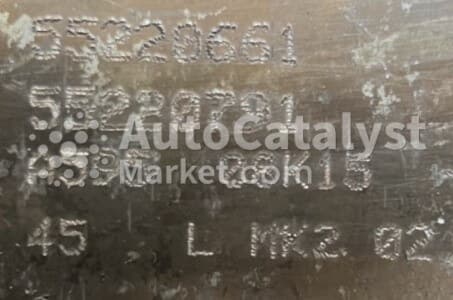 Катализатор от Alfa Romeo, Fiat, Lancia 55220661 / 55220791 №2