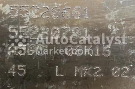 Катализатор от Alfa Romeo, Fiat, Lancia 55220661 / 55220791 №1