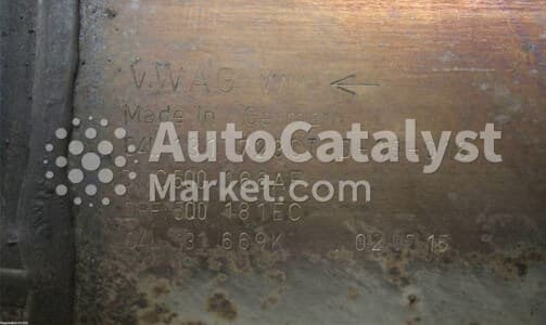 Катализатор от Audi, Skoda, Volkswagen, Seat 04L131723CT / 5Q0166AF / 5Q0181EC / 04L131669K (DPF)