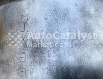 Катализатор от Alfa Romeo, Fiat, Lancia 60676157 №12