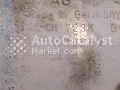 Катализатор от Audi, Skoda, Volkswagen, Seat 04L131723K / 5Q0166AD / 5Q0181AA / 04L131601G (METAL)