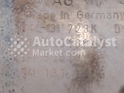 Катализатор от Audi, Skoda, Volkswagen, Seat 04L131723K / 5Q0166AD / 5Q0181AA / 04L131601G (METAL)