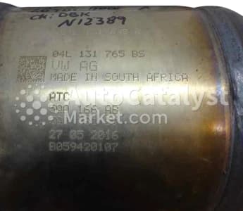 Катализатор от Audi, Volkswagen 04L131765BS / 5Q0168AB / 5Q0181BD / 5Q0131705BD (METAL) №2