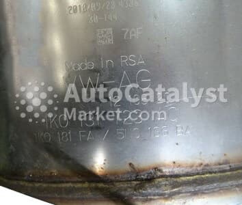 Катализатор от Audi, Volkswagen 1K0131723AC / 1K0181FA / 5N0166BA / 1K0131902BJ (METAL)