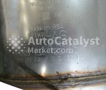 Катализатор от Audi, Volkswagen 1K0131723AC / 1K0181FA / 5N0166BA / 1K0131902BJ (METAL) №5