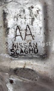 Катализатор от Nissan, Infiniti 5CAGMD №5