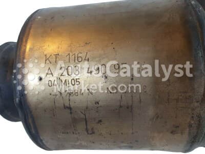 Катализатор от Mercedes-Benz KT 1164 (CERAMIC) №7