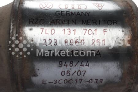 Катализатор от Audi, Volkswagen 7L0131701F / 7L6178FA
