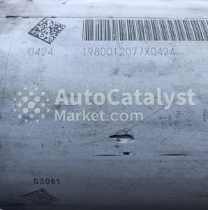 Катализатор от Renault 1980012077X0424 (DPF monolith) №4