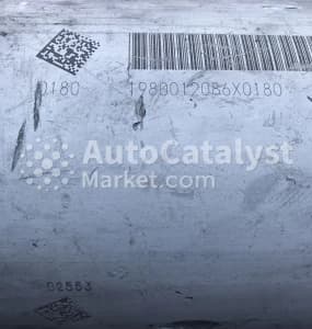 Катализатор от Renault 1980012086X0180 (DPF monolith)