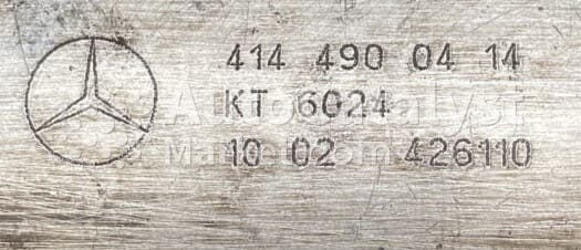 Катализатор от Mercedes-Benz KT 6024