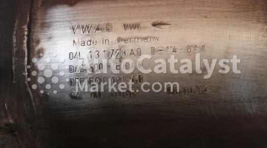 Катализатор от Audi, Skoda, Volkswagen 04L131723AQ / 5Q0166AC / 5Q0181AB / 04L131606F (DPF)