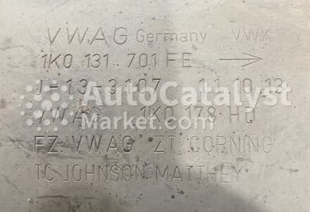 Катализатор от Audi, Volkswagen 1K0131701FE / 1K0178HD