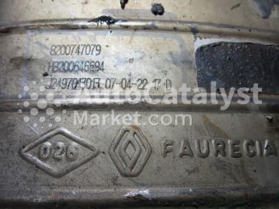 Катализатор от Renault 8200747079 / H8200646694