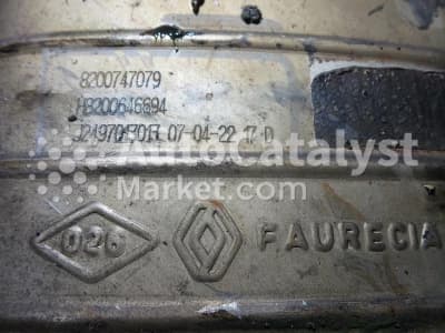 Катализатор от Renault 8200747079 / H8200646694 №6