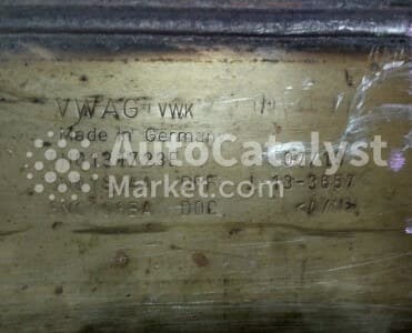 Катализатор от Audi, Volkswagen 5N0131723E / 5N0181AA / 5N0166BA (DPF+METAL)