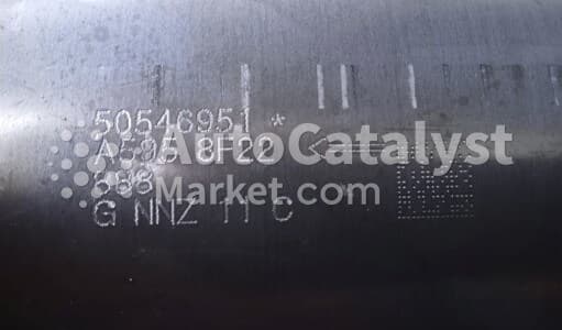 Катализатор от Alfa Romeo, Fiat, Lancia 50546951 №10