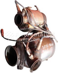 Катализатор от Audi, Skoda, Volkswagen 04L131723AQ / 5Q0166AC / 5Q0181AB / 04L131606F (METAL) №13