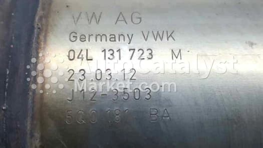 Катализатор от Audi, Volkswagen 04L131723M / 5Q0166AA / 5Q0181BA / 04L131656P (DPF)
