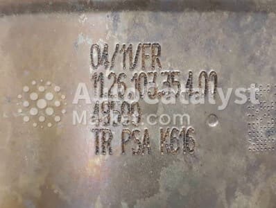 Катализатор от Peugeot, Citroën TR PSA K616