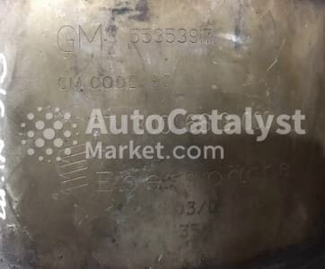 Катализатор от Opel, Vauxhall GM 80