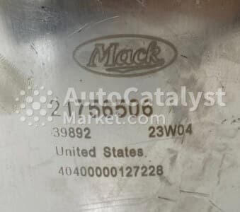 Катализатор от Volvo, Mack Trucks 21756506
