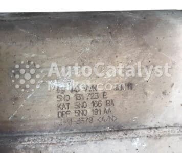 Катализатор от Audi, Volkswagen 5N0131723E / 5N0181AA / 5N0166BA (DPF+METAL)